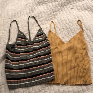 2 Kendall and Kylie tank tops
